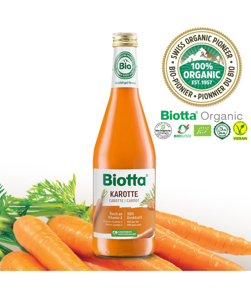 Biotta® 瑞士有機胡蘿蔔汁 Organic Carrot Juice 500ml