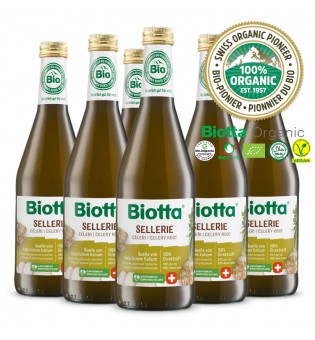 Biotta® 瑞士有機西芹根汁 Organic Celery Juice 500ml x 6 瓶原箱優惠