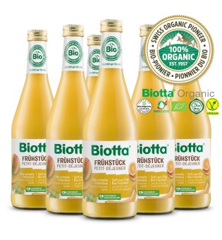 Biotta® 瑞士有機早餐營養果汁 Organic Breakfast Juice 500ml x 6 瓶原箱優惠